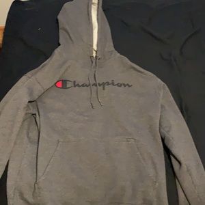 Men’s Champion crew hoodie. Too small for me!